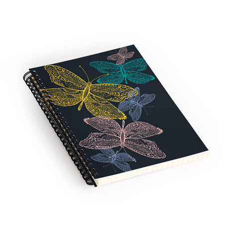 Rachael Taylor Butterfly Dance Spiral Notebook
