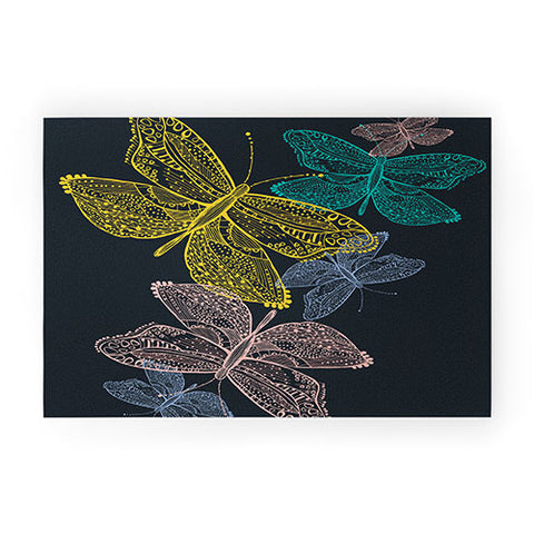 Rachael Taylor Butterfly Dance Welcome Mat