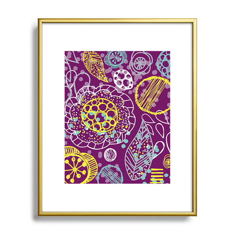 Rachael Taylor Dotty Organic Metal Framed Art Print