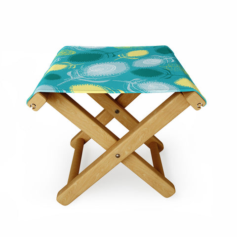 Rachael Taylor Electric Feather Shapes Folding Stool