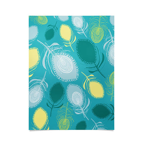 Rachael Taylor Electric Feather Shapes Poster