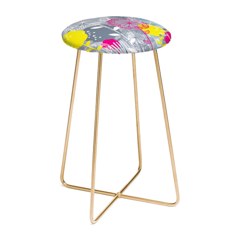 Rachael Taylor Electric Stems Counter Stool