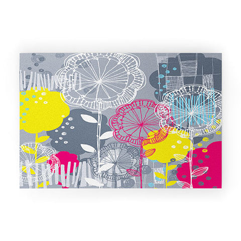 Rachael Taylor Electric Stems Welcome Mat