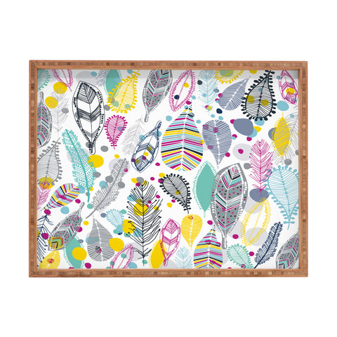 Rachael Taylor Feather Trail Rectangular Tray