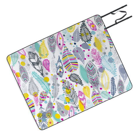 Rachael Taylor Feather Trail Picnic Blanket