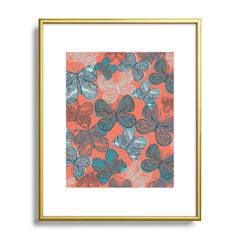 Rachael Taylor Havana Butterflies Metal Framed Art Print