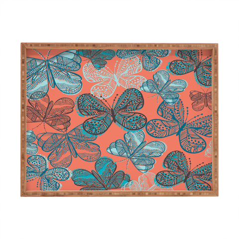 Rachael Taylor Havana Butterflies Rectangular Tray