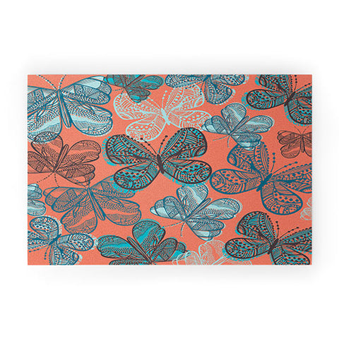 Rachael Taylor Havana Butterflies Welcome Mat