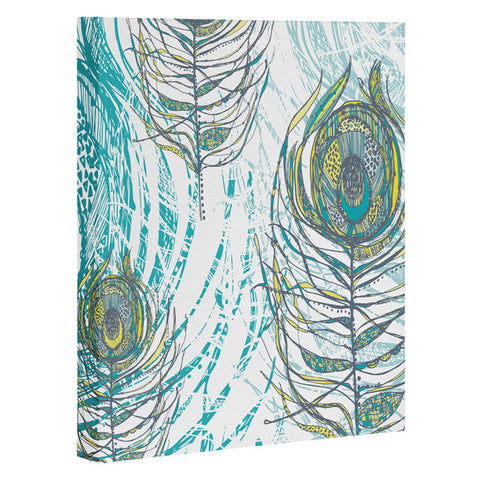 Rachael Taylor Peacock Feathers Art Canvas