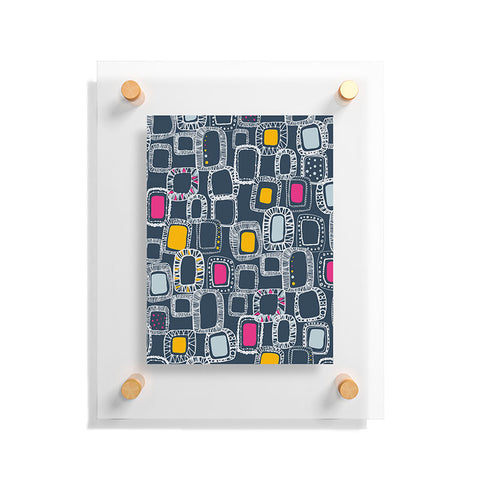Rachael Taylor Shapes And Squares 1 Floating Acrylic Print