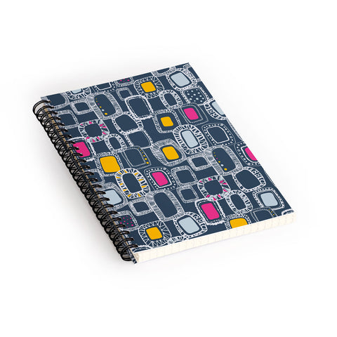 Rachael Taylor Shapes And Squares 1 Spiral Notebook