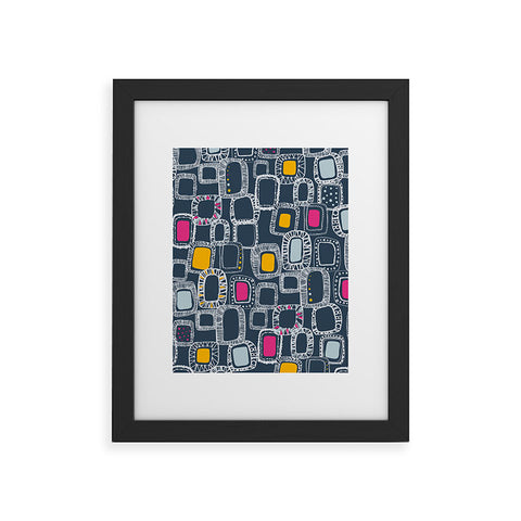 Rachael Taylor Shapes And Squares 1 Framed Art Print