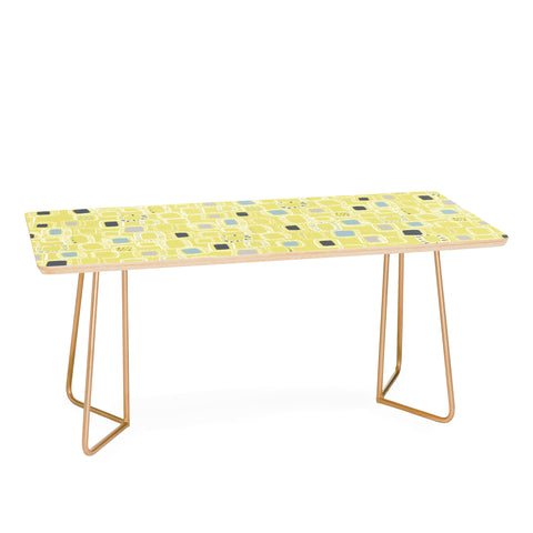 Rachael Taylor Shapes And Squares Green Coffee Table