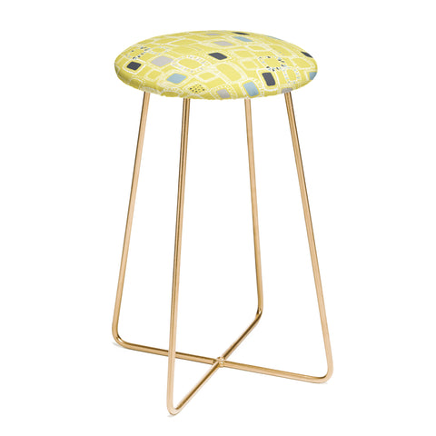 Rachael Taylor Shapes And Squares Green Counter Stool