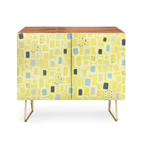 Rachael Taylor Shapes And Squares Green Credenza