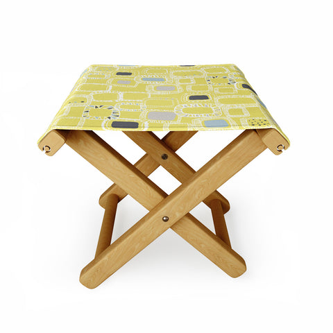 Rachael Taylor Shapes And Squares Green Folding Stool