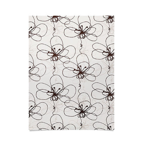 Rachael Taylor Tonal Floral Poster