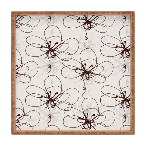 Rachael Taylor Tonal Floral Square Tray