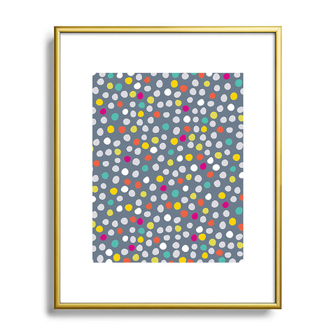 Rachael Taylor Urban Dot Metal Framed Art Print