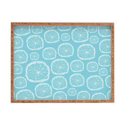 Rachael Taylor Wheel Of Wonder Turquoise Rectangular Tray