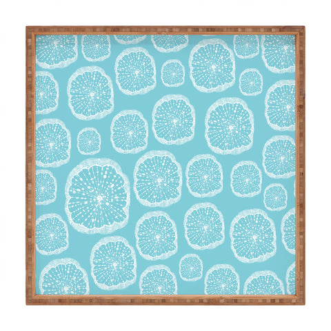 Rachael Taylor Wheel Of Wonder Turquoise Square Tray