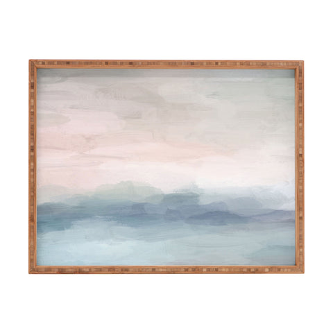Rachel Elise Atlantic Ocean Sunrise II Rectangular Tray