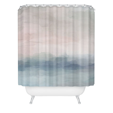 Rachel Elise Atlantic Ocean Sunrise II Shower Curtain