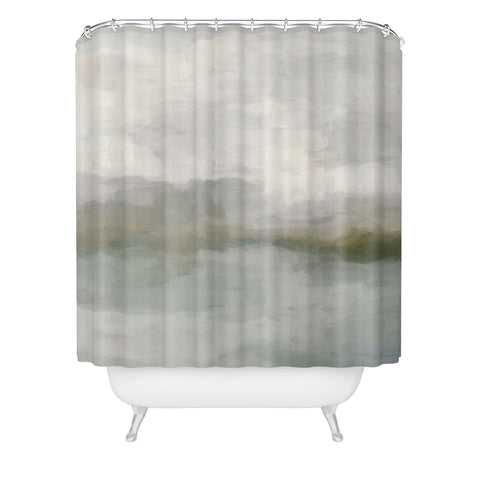 Rachel Elise Break in the Weather Shower Curtain