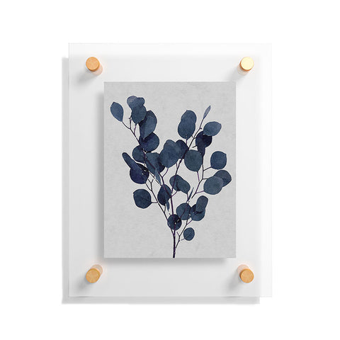 Rachel Elise Eucalyptus Leaf Stem Botanical Floating Acrylic Print