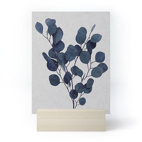 Rachel Elise Eucalyptus Leaf Stem Botanical Mini Art Print