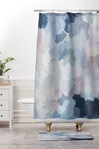 Rachel Elise Final Flourishing Shower Curtain And Mat