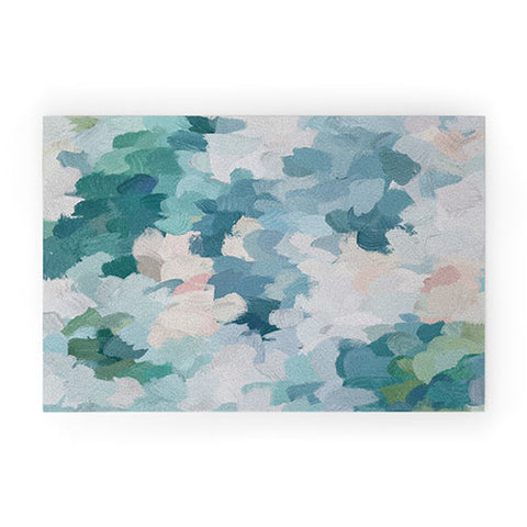 Rachel Elise Flowers in the Wind Welcome Mat