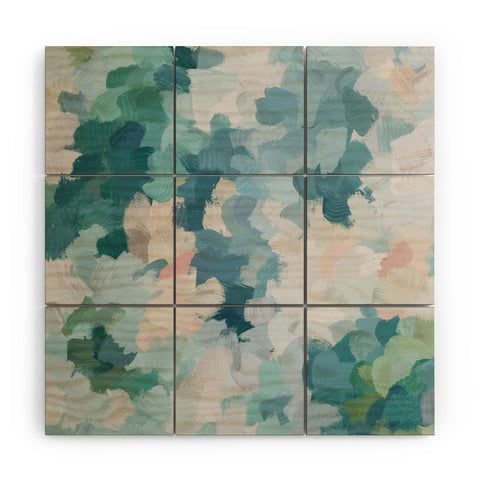 Rachel Elise Flowers in the Wind Wood Wall Mural