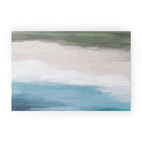 Rachel Elise Hawaii Aerial Welcome Mat