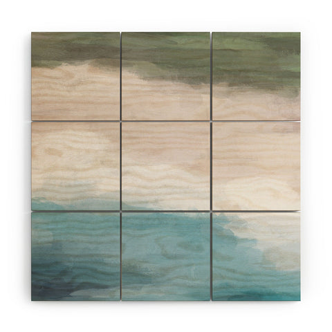 Rachel Elise Hawaii Aerial Wood Wall Mural