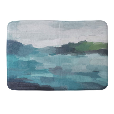 Rachel Elise Island in the Distance Memory Foam Bath Mat