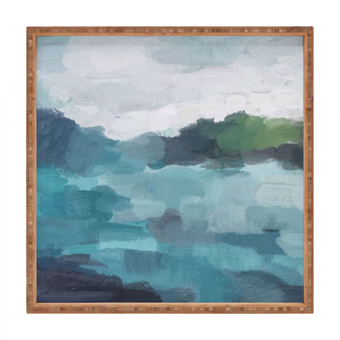 Rachel Elise Island in the Distance Square Tray