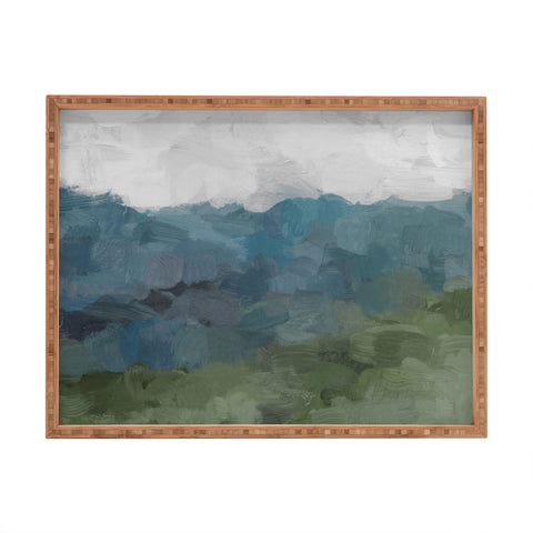 Rachel Elise Journey Into the Mountains Rectangular Tray