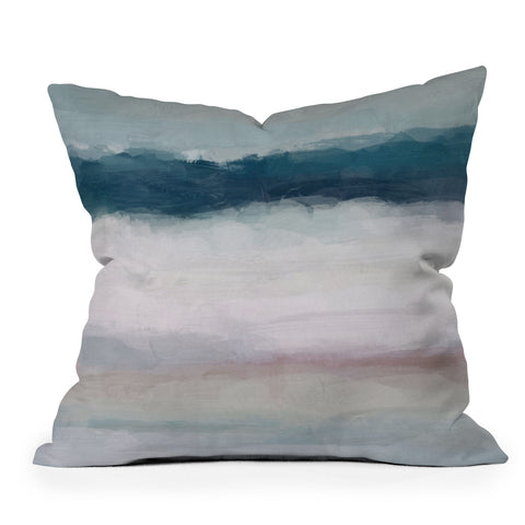 Rachel Elise Lullaby Waves Throw Pillow