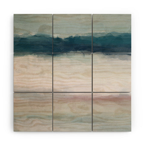 Rachel Elise Lullaby Waves Wood Wall Mural