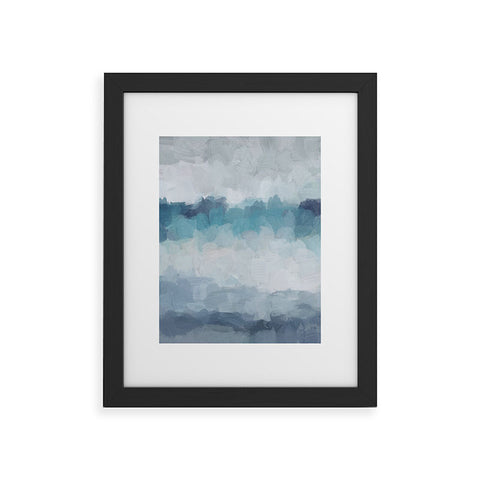 Rachel Elise Stormy Seas Framed Art Print