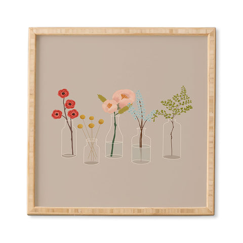 Rachel Szo Blooming 1 Framed Wall Art