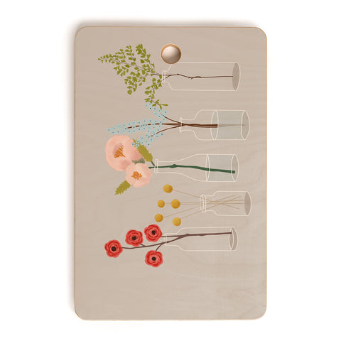 Rachel Szo Blooming 1 Cutting Board Rectangle
