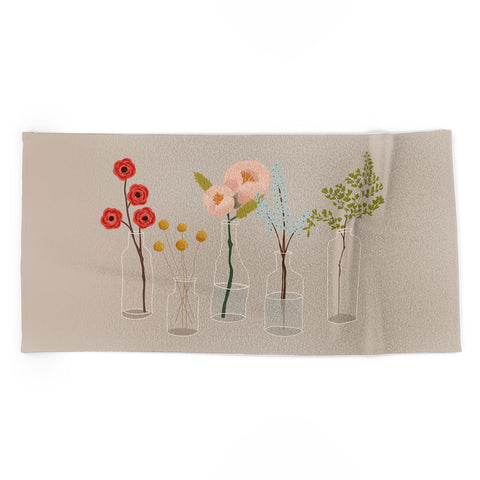 Rachel Szo Blooming 1 Beach Towel