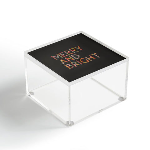 Rachel Szo Merry and Bright Dark Acrylic Box