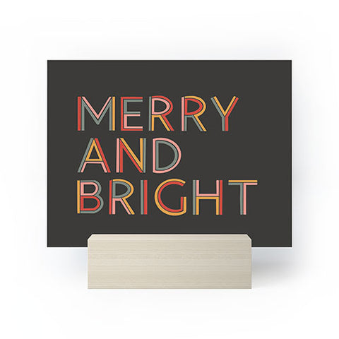 Rachel Szo Merry and Bright Dark Mini Art Print
