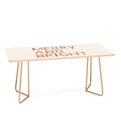 Rachel Szo Merry and Bright Light Coffee Table