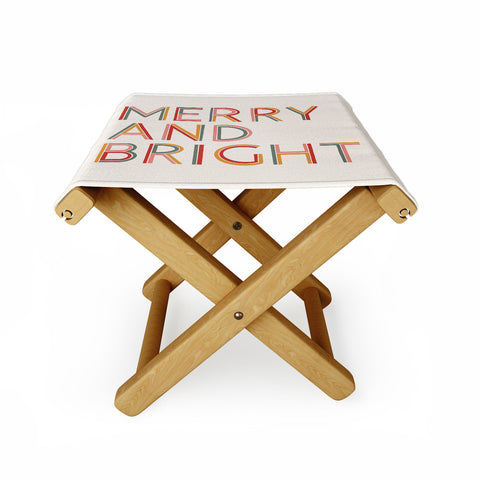 Rachel Szo Merry and Bright Light Folding Stool