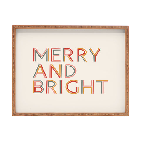 Rachel Szo Merry and Bright Light Rectangular Tray