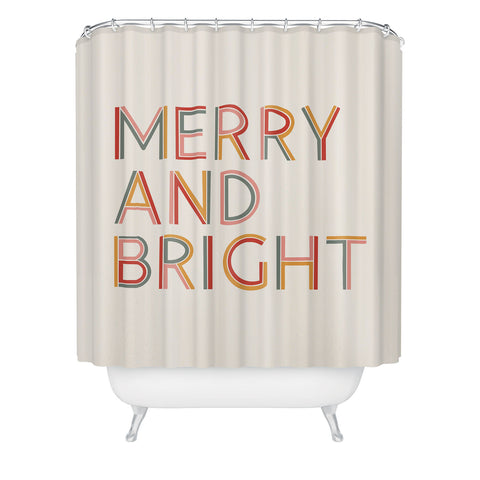 Rachel Szo Merry and Bright Light Shower Curtain